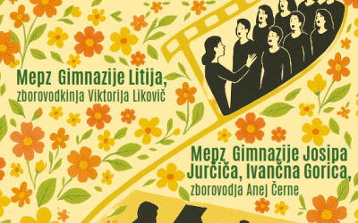 Vabilo na koncert pevskega zbora